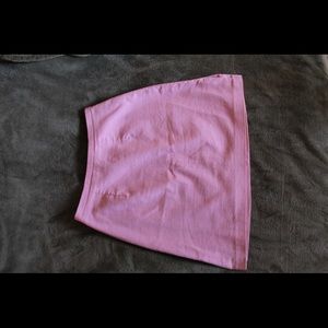 Pink pencil skirt, dress up or down, fun